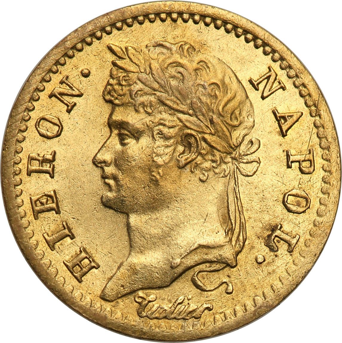 Niemcy, Westfalia. Hieronim Napoleon (1807-1813). 5 franków 1813 C, Cassel - Rzadkie